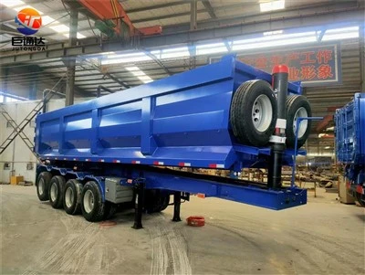 U Shape hydraulisk tippvagn