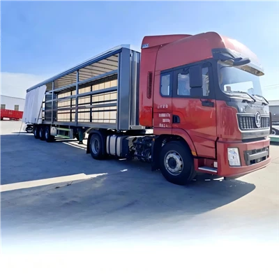 Tri Axle Curtain Side Semi Triailer